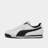 Men's Puma Roma Classic Casual Shoes White/Black - 35357204 WHT