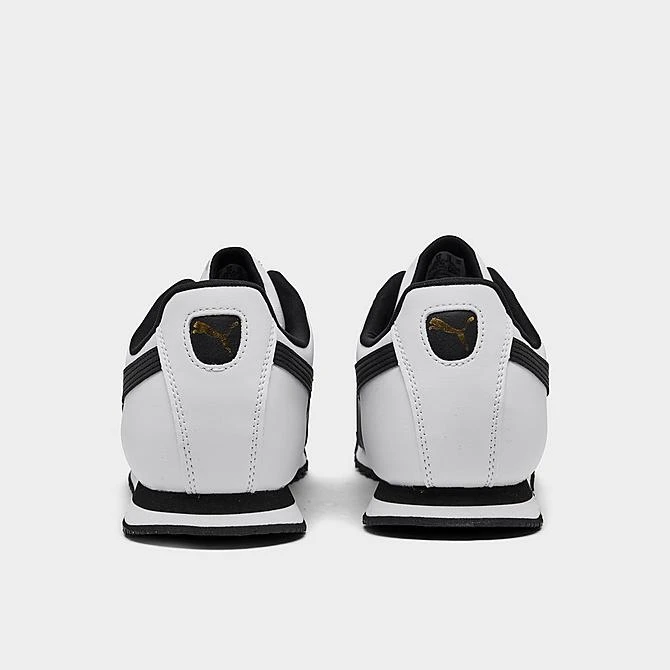 Men's Puma Roma Classic Casual Shoes White/Black - 35357204 WHT 6 Men's Puma Roma Classic Casual Shoes White/Black - 35357204 WHT - Image 4
