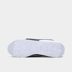 Men's Puma Roma Classic Casual Shoes White/New Navy - 35357212 WNY -Stealth Fit Shop 35357212 WNY P6