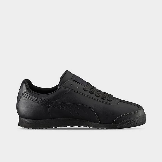 Men's Puma Roma Classic Casual Shoes Black/Black - 35357217 BLK 5 Men's Puma Roma Classic Casual Shoes Black/Black - 35357217 BLK - Image 3
