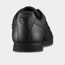 Men's Puma Roma Classic Casual Shoes Black/Black - 35357217 BLK 11 Men's Puma Roma Classic Casual Shoes Black/Black - 35357217 BLK -Stealth Fit Shop 35357217 BLK P4