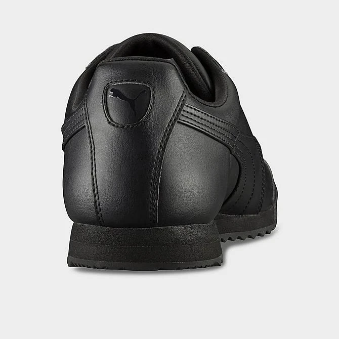 Men's Puma Roma Classic Casual Shoes Black/Black - 35357217 BLK 6 Men's Puma Roma Classic Casual Shoes Black/Black - 35357217 BLK - Image 4