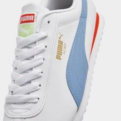 Men's Puma Roma Classic Casual Shoes White/Tan/Orange/Hunter - 36957147 001 10 Men's Puma Roma Classic Casual Shoes White/Tan/Orange/Hunter - 36957147 001 -Stealth Fit Shop 36957147 001 P3