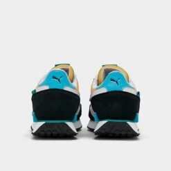 Men's Puma Future Rider Play On Casual Shoes Grey/White/Black/Aqua/Peach - 37114995 060 -Stealth Fit Shop 37114995 060 P4