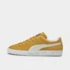 Puma Suede Classic 21 Casual Shoes Honey Mustard/Puma White - 37491505 700 -Stealth Fit Shop 37491505 700 P1