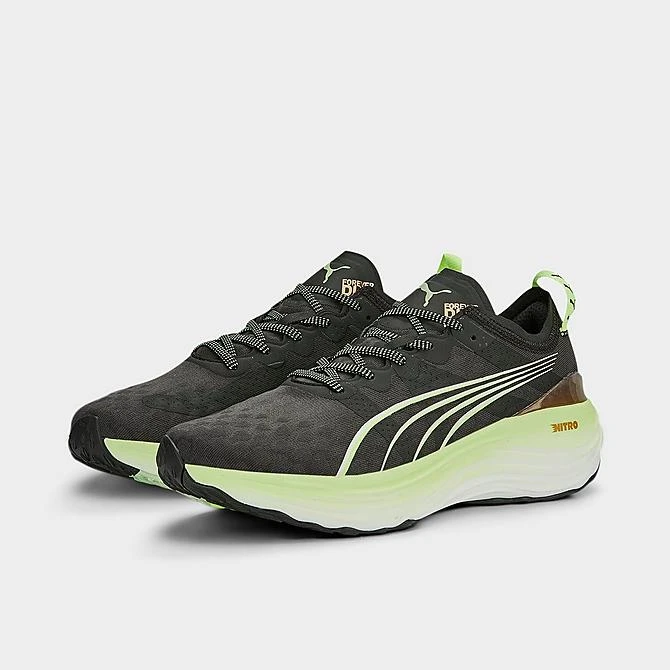 Men's Puma ForeverRun Nitro Running Shoes Puma Black/Light Mint - 37775707 001 4 Men's Puma ForeverRun Nitro Running Shoes Puma Black/Light Mint - 37775707 001 - Image 2