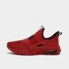 Men's Puma Softride Enzo Evo Slip-On Casual Shoes High Risk Red/High Risk Red/Black - 37787504 600