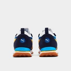 Men's Puma Rider Future Vintage Casual Shoes Blue/Gold - 38718001 400 -Stealth Fit Shop 38718001 400 P4