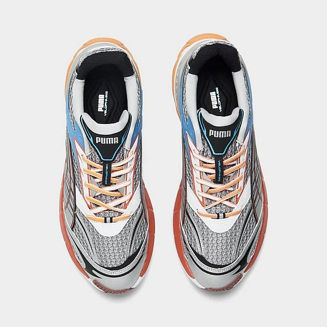 Men's Puma Velophasis Technisch Casual Shoes Cool Light Grey/Chili Powder/Light Blue - 38936502 060 7 Men's Puma Velophasis Technisch Casual Shoes Cool Light Grey/Chili Powder/Light Blue - 38936502 060 - Image 5