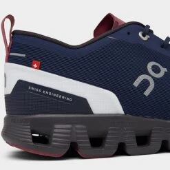 Men's On Cloud X Shift Running Shoes Ink/Cherry - 3899126 501 -Stealth Fit Shop 3899126 501 P3