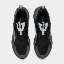 Men's Puma RS-TRCK Casual Shoes Black/Slate - 39157701 001 -Stealth Fit Shop 39157701 001 P5