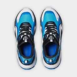 Men's Puma RS-TRCK Casual Shoes Speed Blue/Puma White/Puma Black - 39165502 400 -Stealth Fit Shop 39165502 400 P5