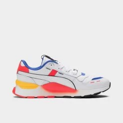 Men's Puma RS 2.0 Casual Shoes Puma White/Royal Sapphire/Warm Earth - 39227601 100 -Stealth Fit Shop 39227601 100 P3