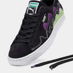 Men's Puma Suede Soundwave Casual Shoes Puma Black/Spring Fern - 39325701 001 13 Men's Puma Suede Soundwave Casual Shoes Puma Black/Spring Fern - 39325701 001 -Stealth Fit Shop 39325701 001 P6