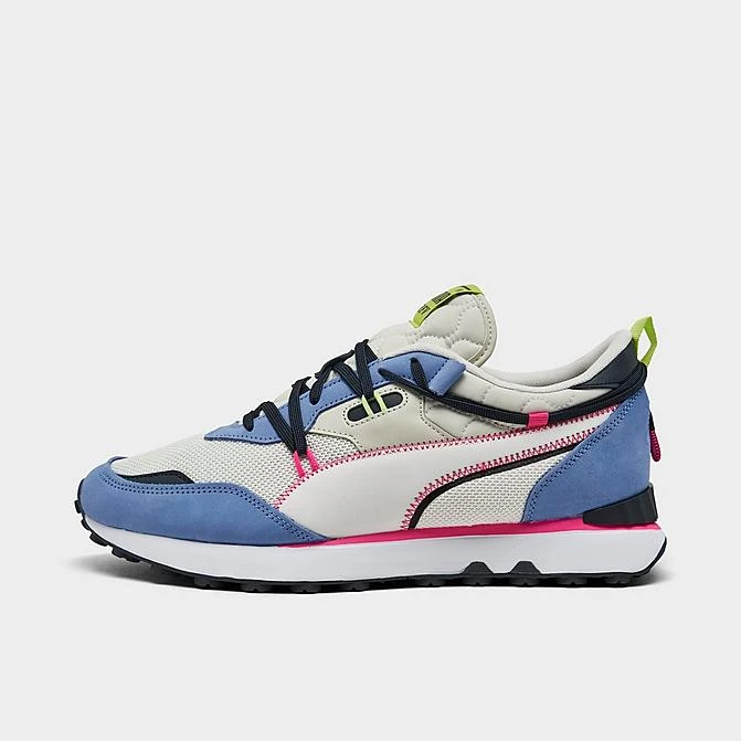 Men's Puma Rider Future Vintage Casual Shoes White/Light Purple/Pink/Electric Yellow - 39360201 060 3 Men's Puma Rider Future Vintage Casual Shoes White/Light Purple/Pink/Electric Yellow - 39360201 060