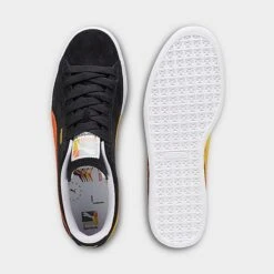 Puma Suede Classic Brand Love Casual Shoes Puma Black/Hot Heat - 39381301 001 -Stealth Fit Shop 39381301 001 P5
