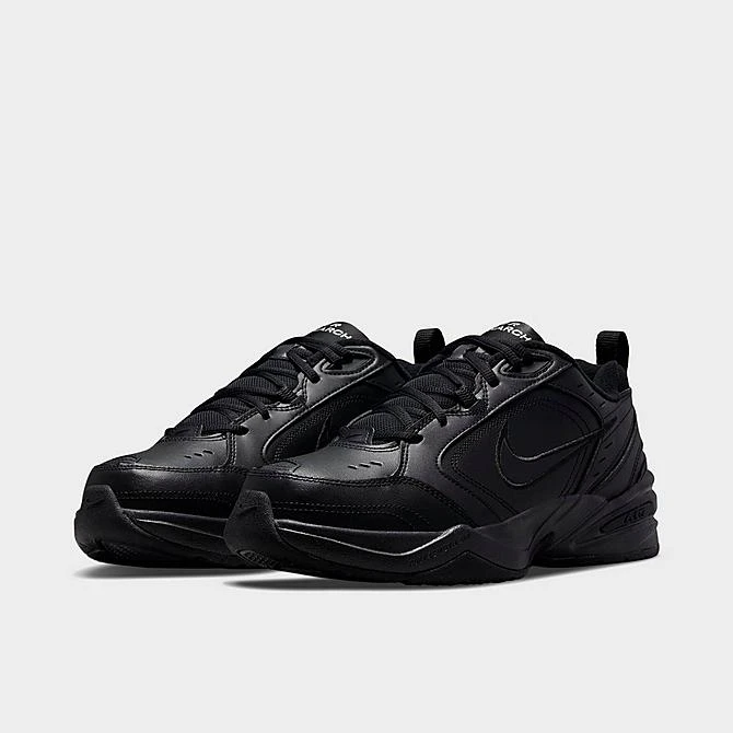 Men's Nike Air Monarch IV Casual Shoes (Wide Width 4E) Black/Black/Black - 416355 001 4 Men's Nike Air Monarch IV Casual Shoes (Wide Width 4E) Black/Black/Black - 416355 001 - Image 2