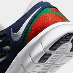 Men's Nike Free Run 2 Running Shoes Phantom/Malachite/Midnight Navy/White - 537732 015 -Stealth Fit Shop 537732 015 P3