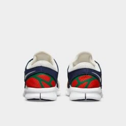 Men's Nike Free Run 2 Running Shoes Phantom/Malachite/Midnight Navy/White - 537732 015 -Stealth Fit Shop 537732 015 P4