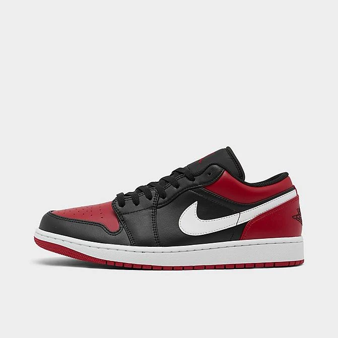 Nike Air Jordan Retro 1 Low Casual Shoes Black/Gym Red/White - 553558 066 3 Nike Air Jordan Retro 1 Low Casual Shoes Black/Gym Red/White - 553558 066