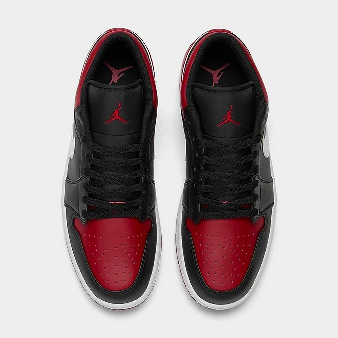 Nike Air Jordan Retro 1 Low Casual Shoes Black/Gym Red/White - 553558 066 7 Nike Air Jordan Retro 1 Low Casual Shoes Black/Gym Red/White - 553558 066 - Image 5