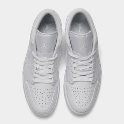 Nike Air Jordan Retro 1 Low Casual Shoes White/White/White - 553558 136 12 Nike Air Jordan Retro 1 Low Casual Shoes White/White/White - 553558 136 -Stealth Fit Shop 553558 136 P5
