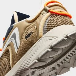 Men's Lacoste L003 Neo Textile Casual Shoes Khaki/Navy - 5SMA0001 251 -Stealth Fit Shop 5SMA0001 251 P3