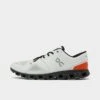 Men's On Cloud X 3 Running Shoes Ivory/Flame - 6098699 101