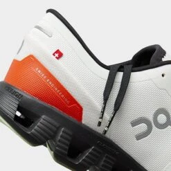 Men's On Cloud X 3 Running Shoes Ivory/Flame - 6098699 101 10 Men's On Cloud X 3 Running Shoes Ivory/Flame - 6098699 101 -Stealth Fit Shop 6098699 101 P3