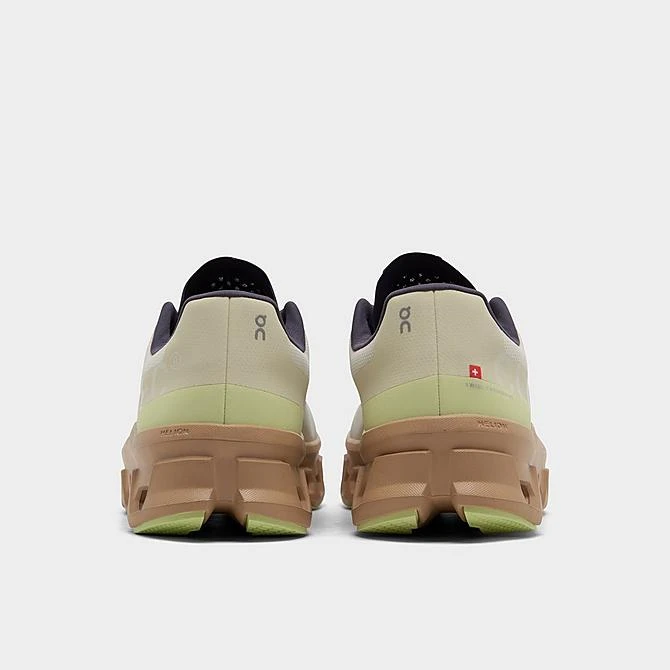 Men's On Cloudmonster Running Shoes Cream/Dune - 6198286 270 6 Men's On Cloudmonster Running Shoes Cream/Dune - 6198286 270 - Image 4