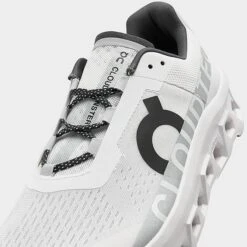 Men's On Cloudmonster Running Shoes Undyed White/White/Black - 6198288 101 10 Men's On Cloudmonster Running Shoes Undyed White/White/Black - 6198288 101 -Stealth Fit Shop 6198288 101 P3
