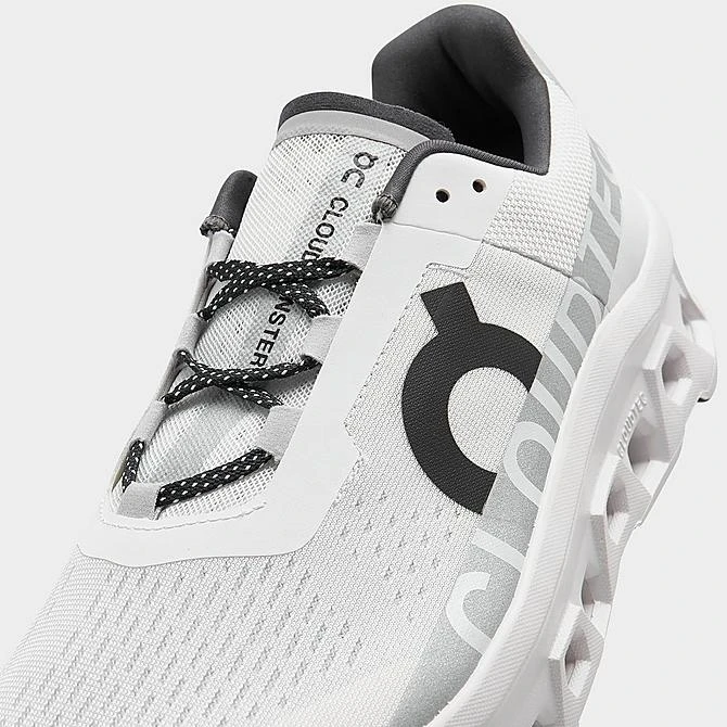 Men's On Cloudmonster Running Shoes Undyed White/White/Black - 6198288 101 5 Men's On Cloudmonster Running Shoes Undyed White/White/Black - 6198288 101 - Image 3