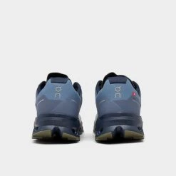 Men's On Cloudvista Trail Running Shoes Midnight/Olive - 6498593 410 -Stealth Fit Shop 6498593 410 P4