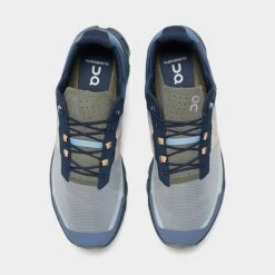 Men's On Cloudvista Trail Running Shoes Midnight/Olive - 6498593 410 -Stealth Fit Shop 6498593 410 P5