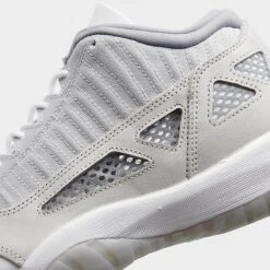 Nike Air Jordan Retro 11 Low IE Basketball Shoes Light Orewood Brown/Neutral Grey/White - 919712 102 -Stealth Fit Shop 919712 102 P3