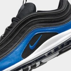 Men's Nike Air Max 97 Casual Shoes Black/Blue Nebula/Wolf Grey - 921826 011 -Stealth Fit Shop 921826 011 P3