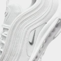 Men's Nike Air Max 97 Casual Shoes White/Wolf Grey/Black - 921826 101 -Stealth Fit Shop 921826 101 P3