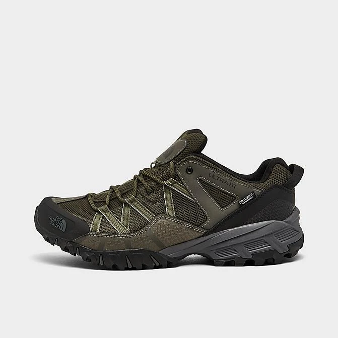 Men's The North Face Ultra 111 Waterproof Trail Running Shoes New Taupe Green/TNF Black - A46CJBQW 301 3 Men's The North Face Ultra 111 Waterproof Trail Running Shoes New Taupe Green/TNF Black - A46CJBQW 301