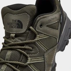 Men's The North Face Ultra 111 Waterproof Trail Running Shoes New Taupe Green/TNF Black - A46CJBQW 301 10 Men's The North Face Ultra 111 Waterproof Trail Running Shoes New Taupe Green/TNF Black - A46CJBQW 301 -Stealth Fit Shop A46CJBQW 301 P3