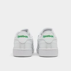 Men's Reebok Club C 85 Casual Shoes White/Green - AR0456 WGN 11 Men's Reebok Club C 85 Casual Shoes White/Green - AR0456 WGN -Stealth Fit Shop AR0456 WGN P4