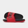 Men's Nike Offcourt Slide Sandals Black/University Red - BQ4639 002 -Stealth Fit Shop BQ4639 002 P1