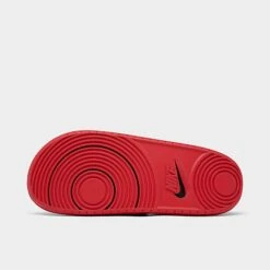 Men's Nike Offcourt Slide Sandals Black/University Red - BQ4639 002 -Stealth Fit Shop BQ4639 002 P6