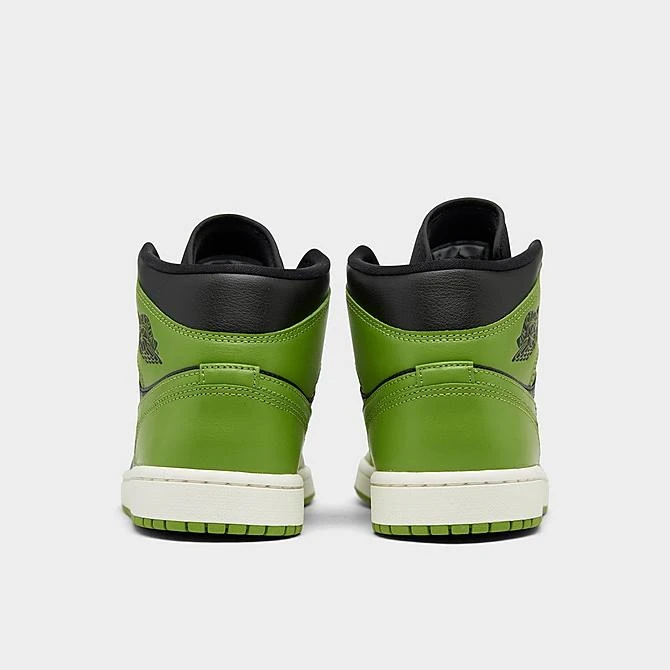Nike Women's Air Jordan Retro 1 Mid Casual Shoes Black/Altitude Green/Sail - BQ6472 031 6 Nike Women's Air Jordan Retro 1 Mid Casual Shoes Black/Altitude Green/Sail - BQ6472 031 - Image 4