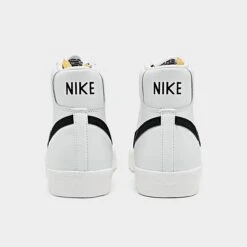 Nike Blazer Mid '77 Vintage Casual Shoes White/Black - BQ6806 100 -Stealth Fit Shop BQ6806 100 P4