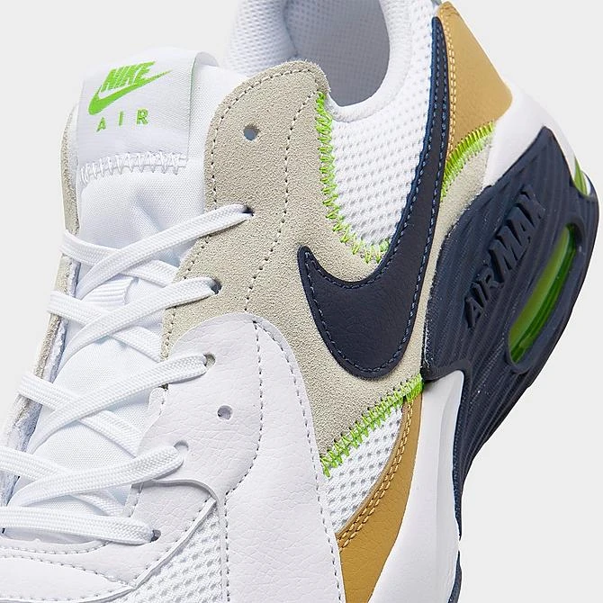 Men's Nike Air Max Excee Casual Shoes White/Obsidian/Team Gold/Lime Glow - CD4165 119 5 Men's Nike Air Max Excee Casual Shoes White/Obsidian/Team Gold/Lime Glow - CD4165 119 - Image 3