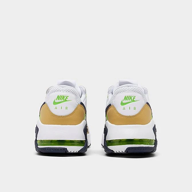 Men's Nike Air Max Excee Casual Shoes White/Obsidian/Team Gold/Lime Glow - CD4165 119 6 Men's Nike Air Max Excee Casual Shoes White/Obsidian/Team Gold/Lime Glow - CD4165 119 - Image 4