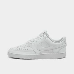 Men's Nike Court Vision Low Casual Shoes Triple White - CD5463 100