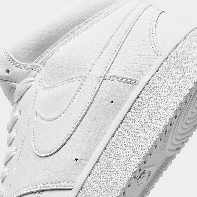 Men's Nike Court Vision Mid Casual Shoes White/White/White - CD5466 100 5 Men's Nike Court Vision Mid Casual Shoes White/White/White - CD5466 100 - Image 3