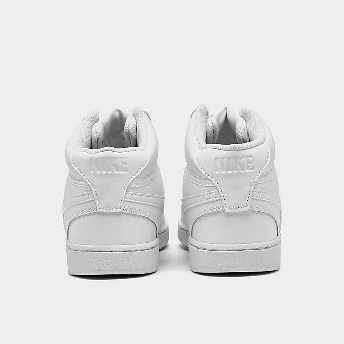 Men's Nike Court Vision Mid Casual Shoes White/White/White - CD5466 100 6 Men's Nike Court Vision Mid Casual Shoes White/White/White - CD5466 100 - Image 4