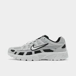 Men's Nike P-6000 Running Shoes Pure Platinum/White/Black - CD6404 006